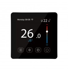 Kiptover KTCS треморегулятор теплого пола Wi-FI, Черный