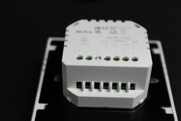 Kiptover KTZ 16А треморегулятор теплого пола Zigbee, Черный