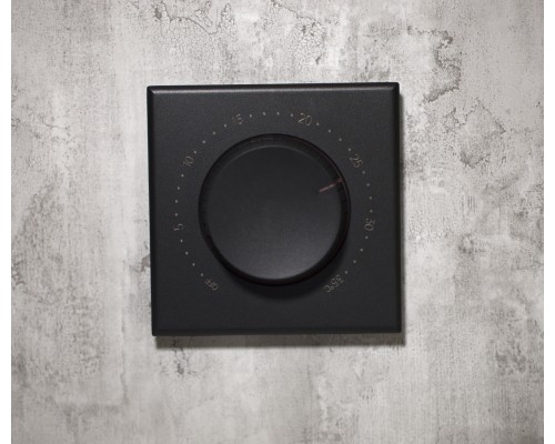 Kiptover JZS100 механический треморегулятор комнатный 5А, Черный