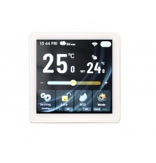 Kiptover KTE терморегулятор для теплого пола электронный сенсорный, Wi-Fi, Белый