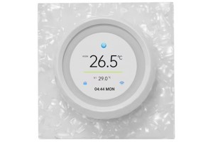 KiPTOVER T100 термостат 16А, Wi-Fi, белый (стеклянная крошка)