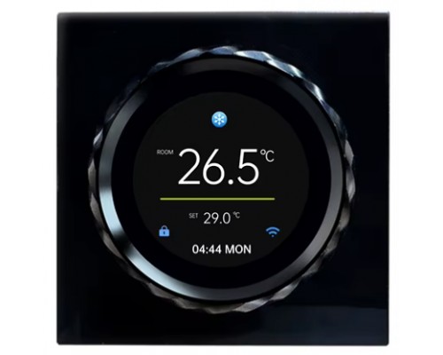 KiPTOVER T100 термостат 16А, Wi-Fi, чёрный