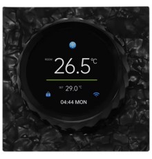 KiPTOVER T100 термостат 16А, Zigbee, чёрный (стеклянная крошка)
