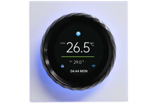 KiPTOVER T100 термостат 16А, Zigbee, белый, чёрный