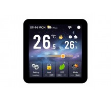 KiPTOVER T200 термостат для теплого пола 16А, Zigbee, чёрный